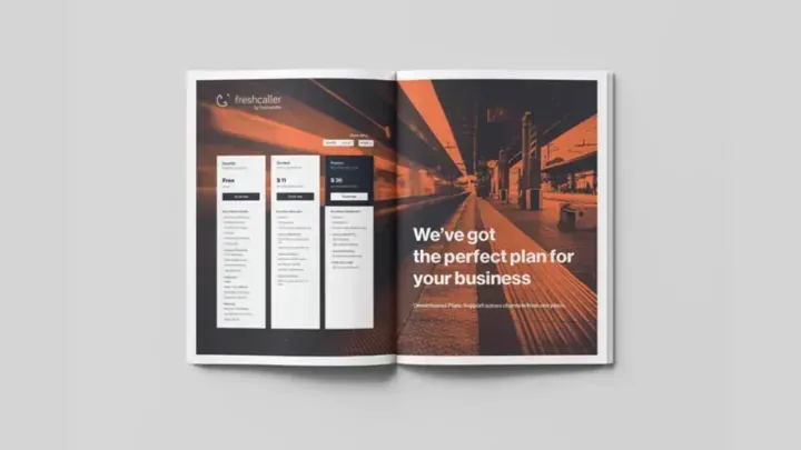 The brochure exported as a 1280×720 YouTube thumbnail.